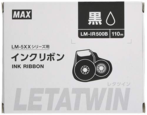 マックス インクリボンLM-IR500B 黒 4個セット Amazon.co.jp: マックス LM-IR500B 黒 : 家電＆カメラ